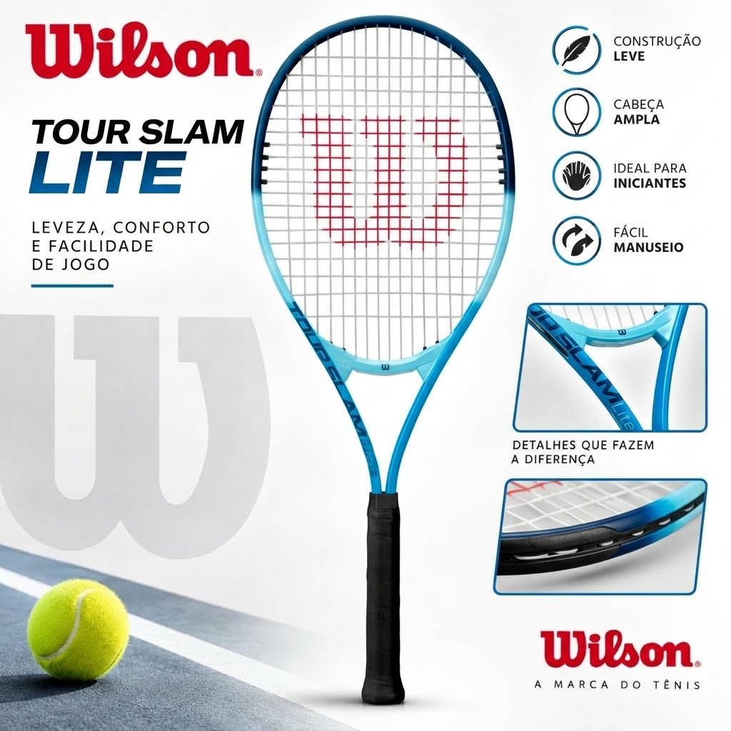 Raquete de Tênis Wilson Tour Slam Lite